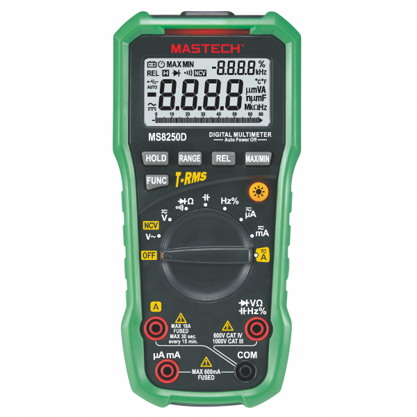 MS8250D Digital Multimeter with USB Capital Enterprise
