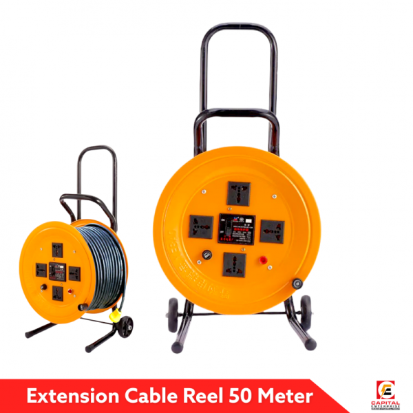 Extension Cable Reel 50Meter big Heavy CE 8971