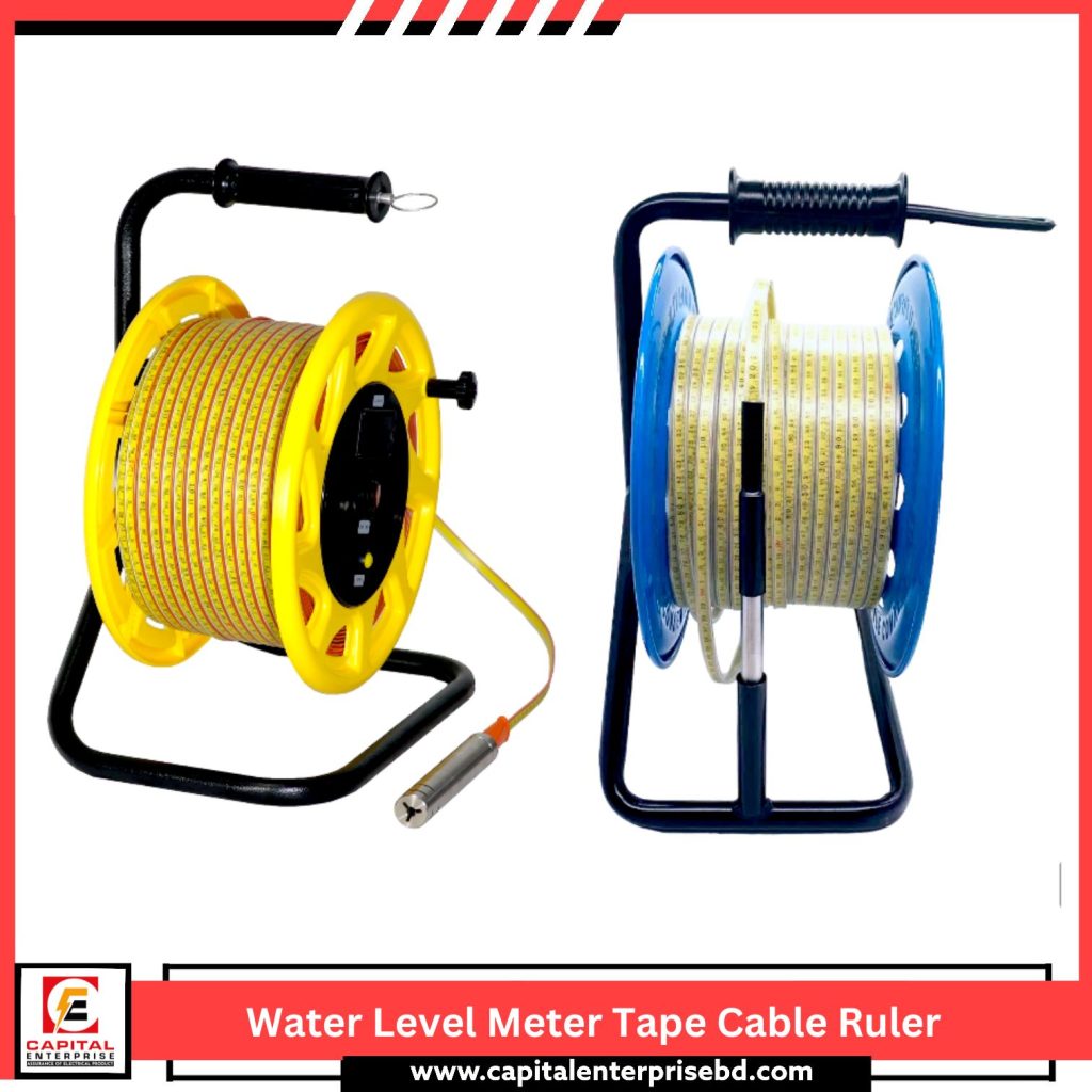 Water Level Meter Tape Water depth gauge Well Depth Meter Cable Ruler