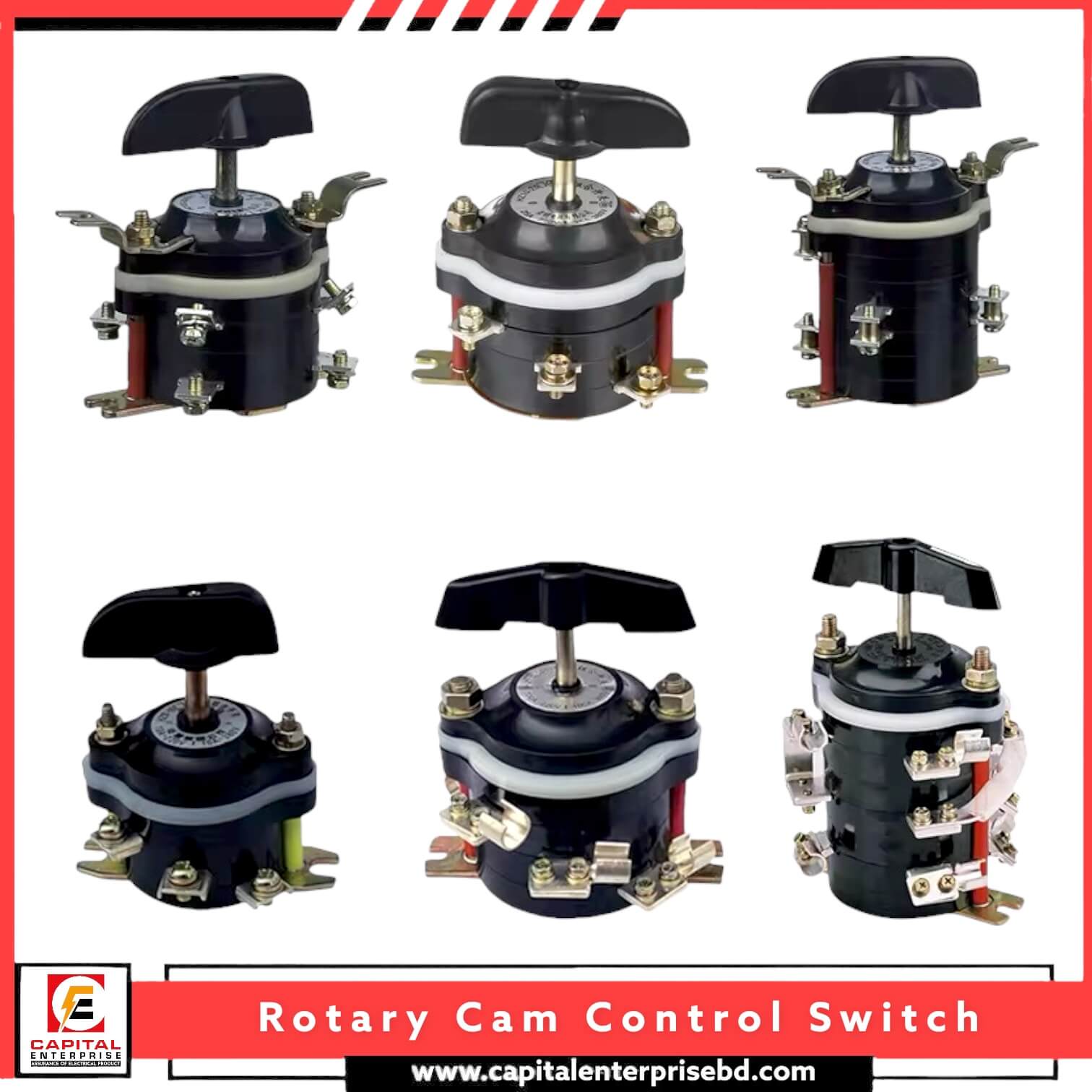 Rotary Cam Control Switch HZ10A HZ16A HZ25A HZ63A HZ100A